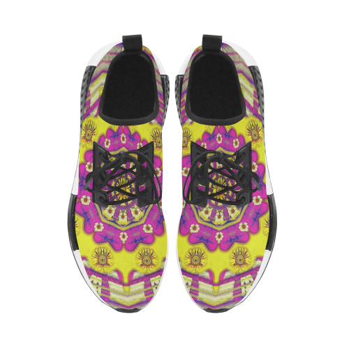 Celebrating summer in soul and mind mandala style Men’s Draco Running Shoes (Model 025)
