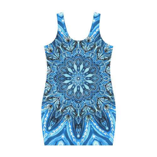mandala beach 11 Medea Vest Dress (Model D06)