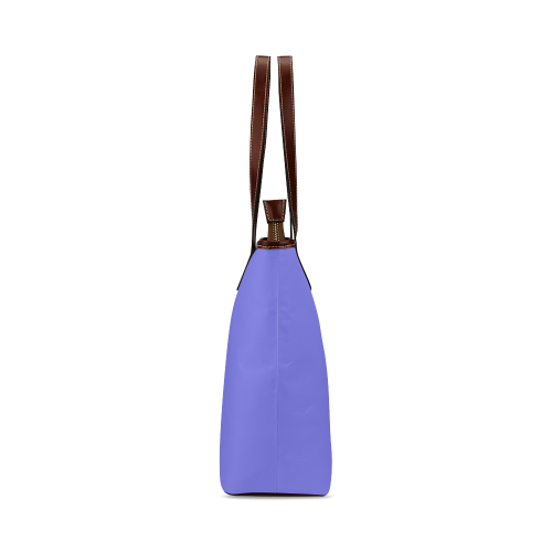 Periwinkle Perkiness Shoulder Tote Bag (Model 1646)