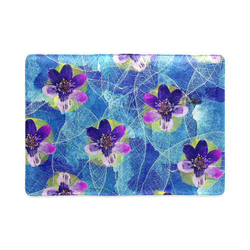 Purple Flowers Custom NoteBook A5