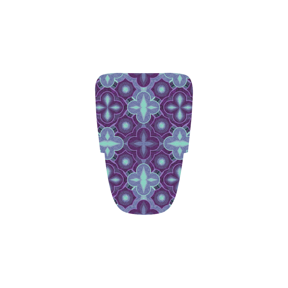 Purple blue pattern Men’s Running Shoes (Model 020)