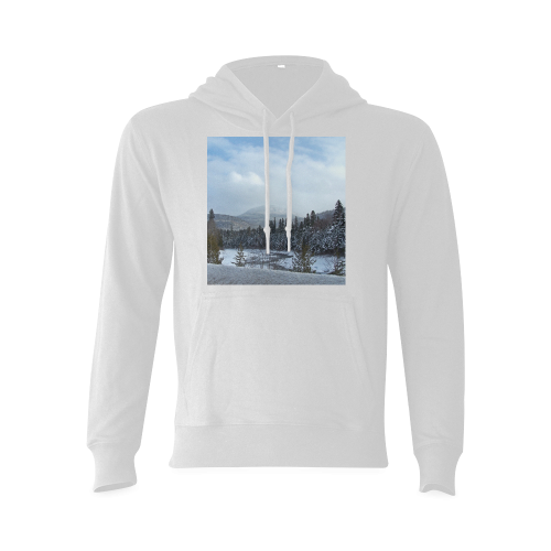 Winter Wonderland Oceanus Hoodie Sweatshirt (Model H03)