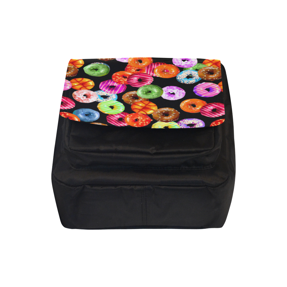 Colorful Yummy DONUTS pattern Crossbody Nylon Bags (Model 1633)