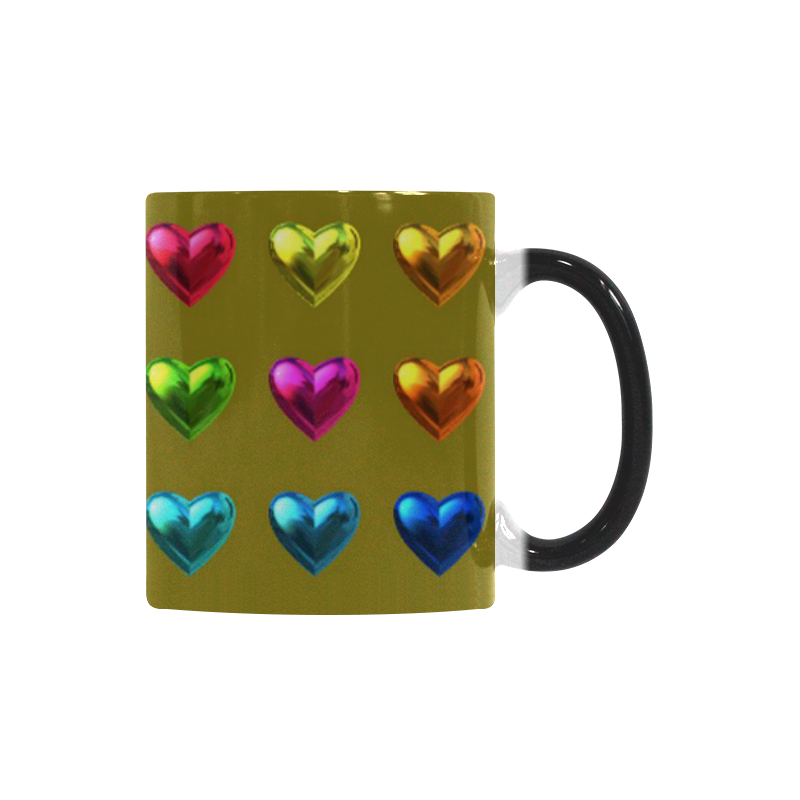 shiny hearts 6 Custom Morphing Mug