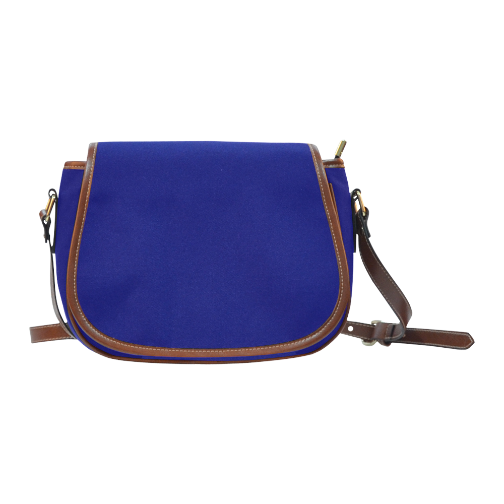 Royal Blue Regalness Saddle Bag/Small (Model 1649) Full Customization