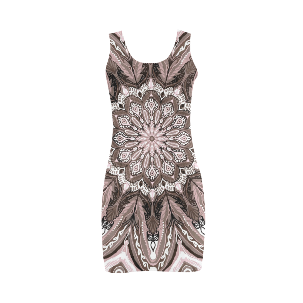 mandala beach 12 Medea Vest Dress (Model D06)