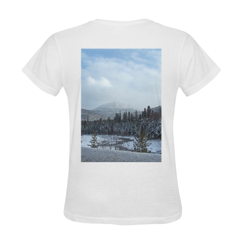 Winter Wonderland Sunny Women's T-shirt (Model T05)
