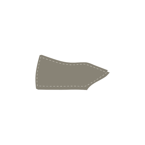 Desert Taupe Men's Slip-on Canvas Shoes (Model 019)