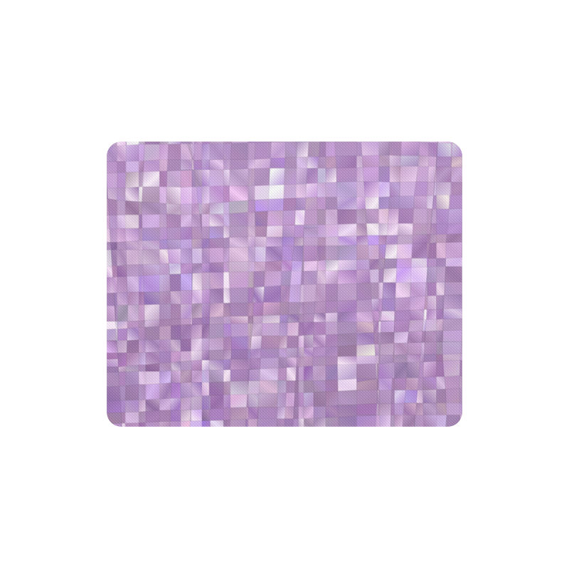 Purple Pearl Mosaic Rectangle Mousepad