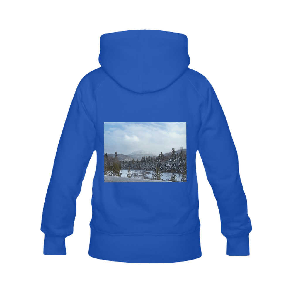 Winter Wonderland Men's Classic Hoodies (Model H10)