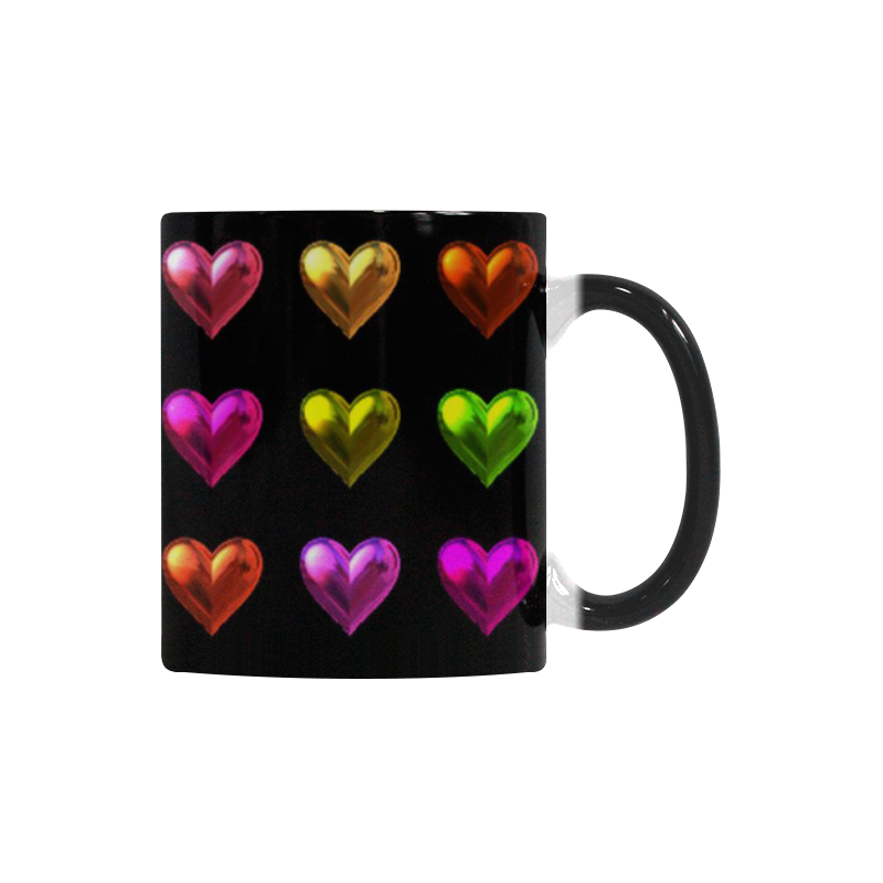 shiny hearts 1 Custom Morphing Mug