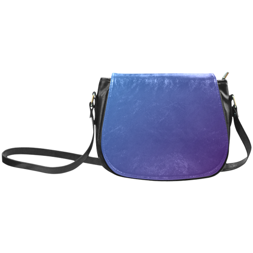 Blue Blush Classic Saddle Bag/Small (Model 1648)