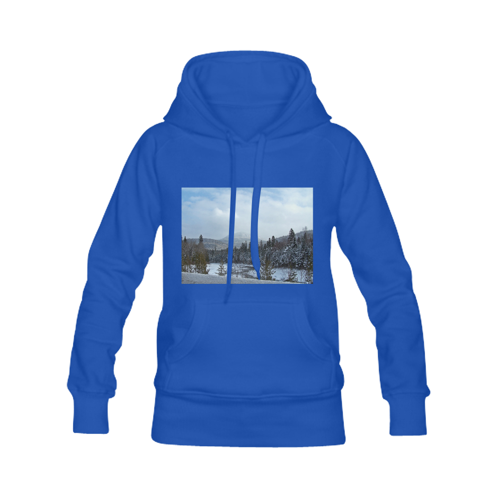 Winter Wonderland Men's Classic Hoodies (Model H10)