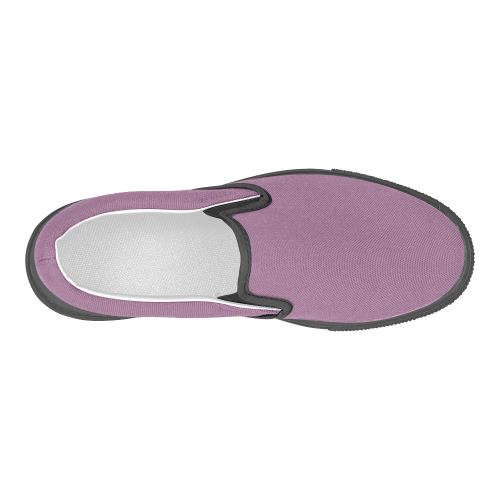 Amethyst Men's Slip-on Canvas Shoes (Model 019)