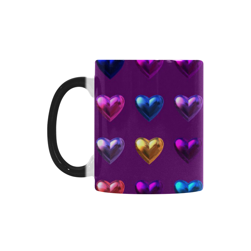 shiny hearts 4 Custom Morphing Mug