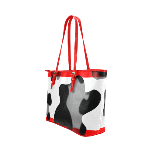 The Flag of Austria Leather Tote Bag/Large (Model 1651)