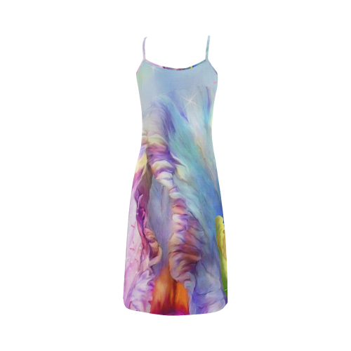 Abstract mystical Alcestis Slip Dress (Model D05)