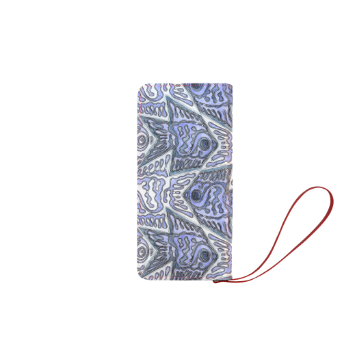 Fish Tessellation Women's Clutch Wallet (Model 1637)