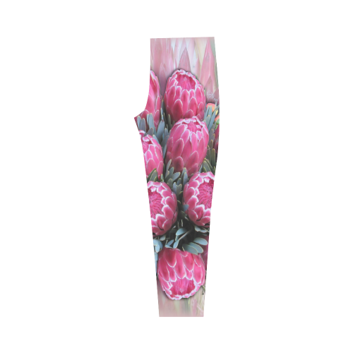 Pnk ice protea Capri Legging (Model L02)
