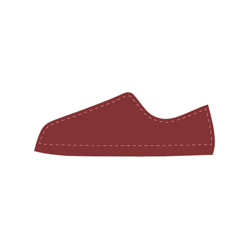Ombre Red Sands Women's Classic Canvas Shoes (Model 018)