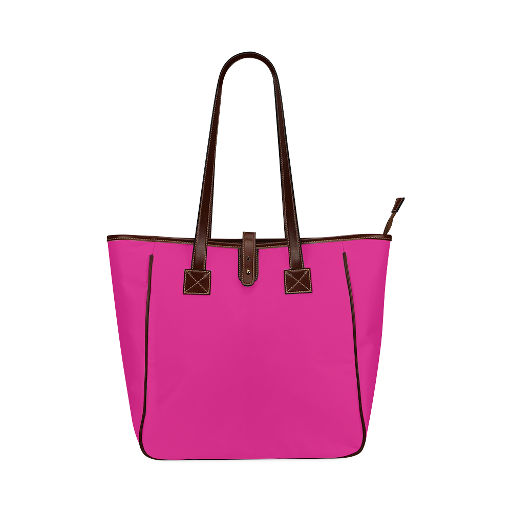Hot Pink Happiness Classic Tote Bag (Model 1644)