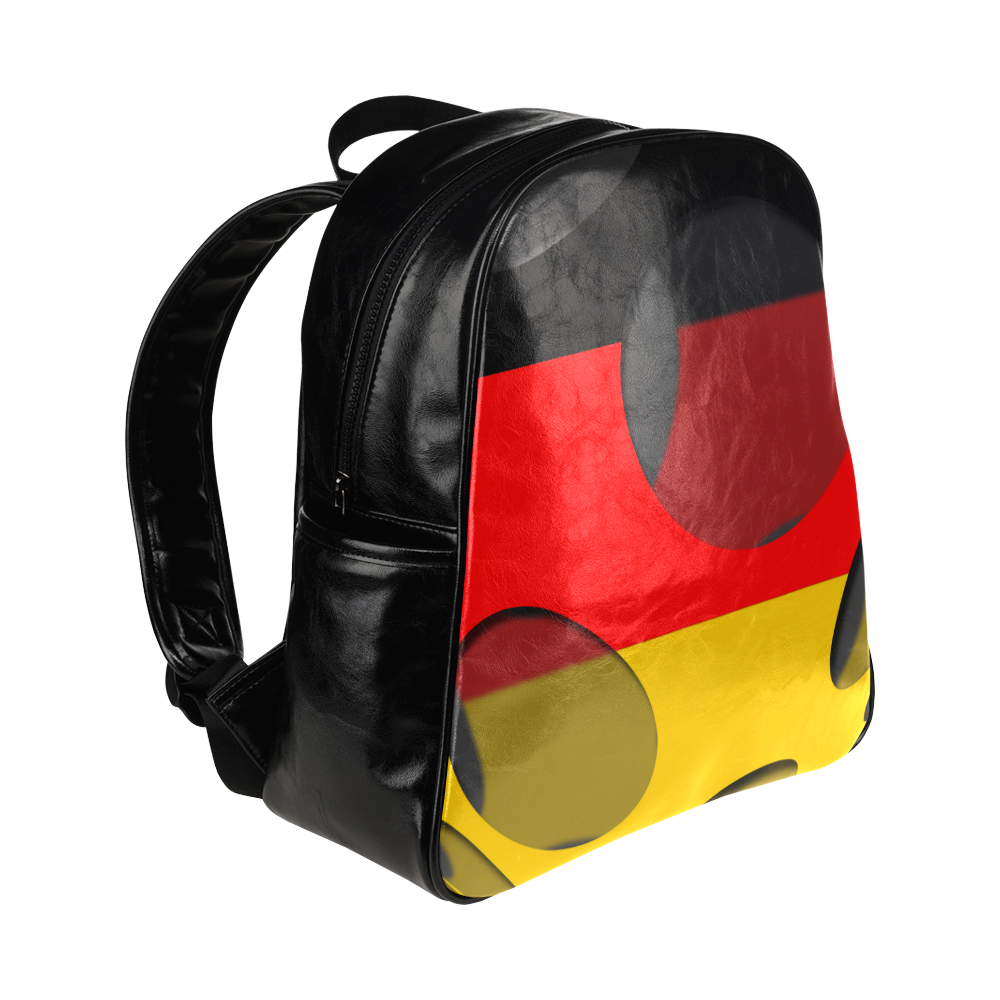 The Flag of Germany Multi-Pockets Backpack (Model 1636)