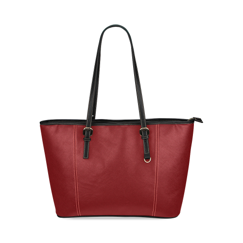 Ombre Red Sands Leather Tote Bag/Large (Model 1640)