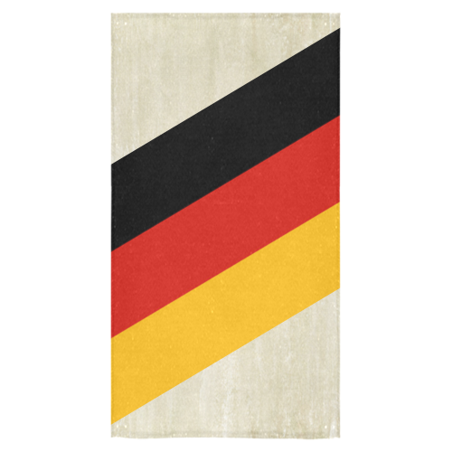 German Flag Colored Stripes Bath Towel 30"x56"