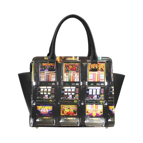Lucky Slot Machines - Dream Machines Classic Shoulder Handbag (Model 1653)