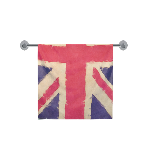 British UNION JACK flag grunge style Bath Towel 30"x56"