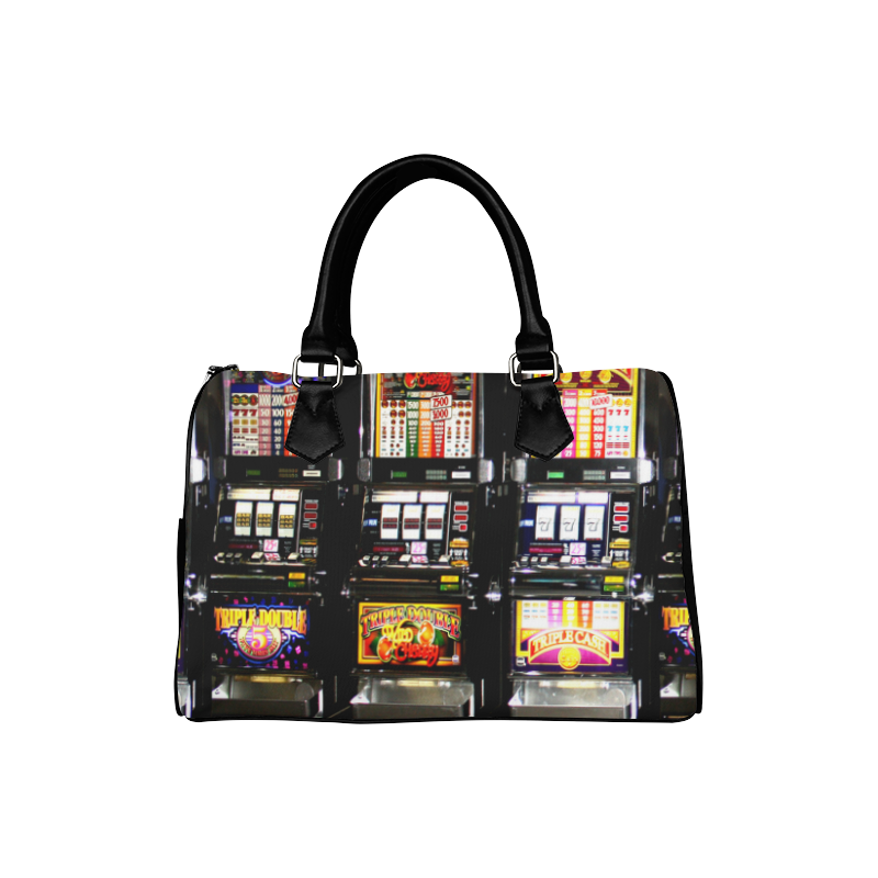 Lucky Slot Machines - Dream Machines Boston Handbag (Model 1621)