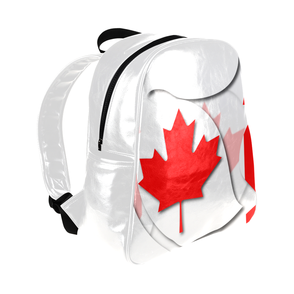 Flag of Canada Multi-Pockets Backpack (Model 1636)