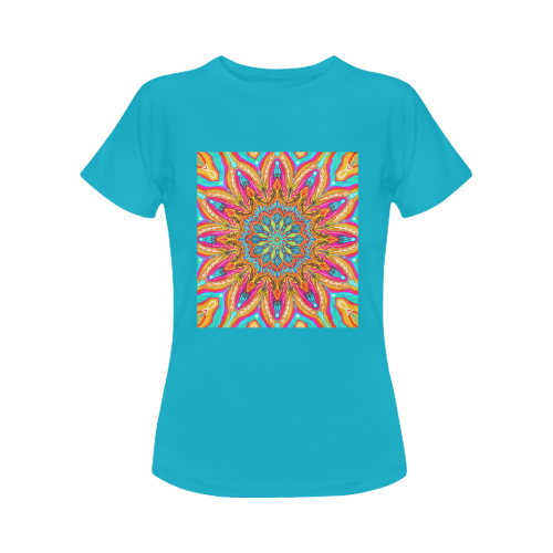 mandala beach Women's Classic T-Shirt (Model T17）