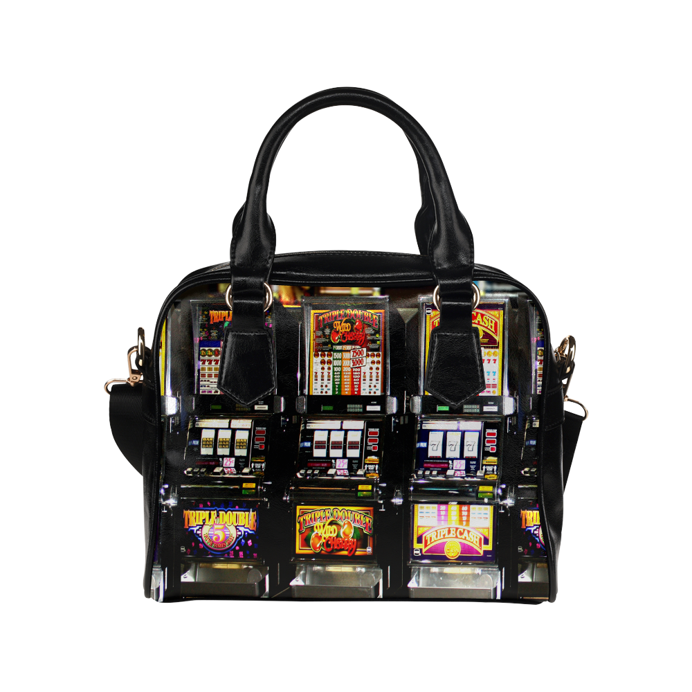 Lucky Slot Machines - Dream Machines Shoulder Handbag (Model 1634)