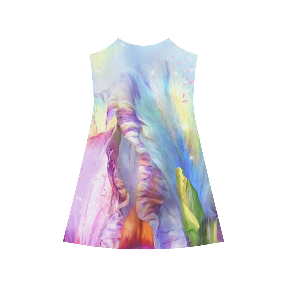 Abstract mystical Alcestis Slip Dress (Model D05)