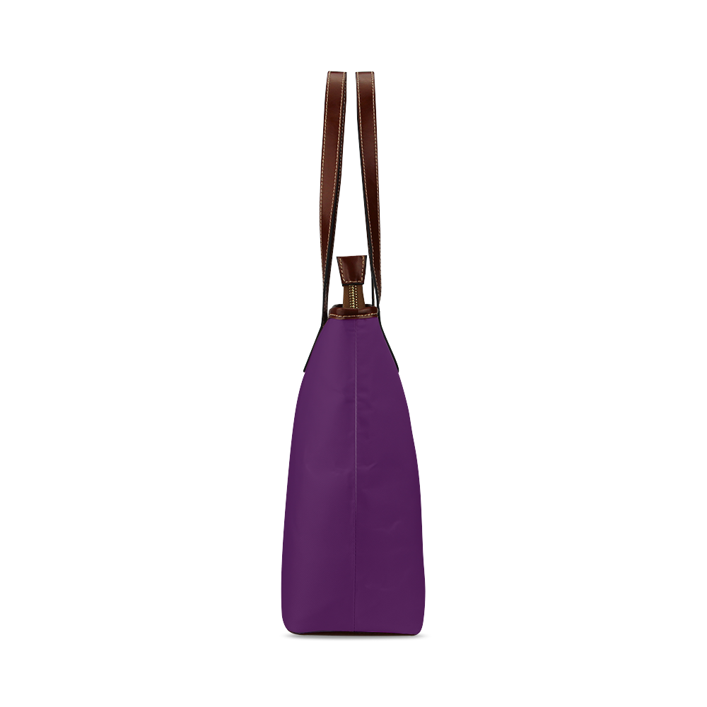 Purple Passion Shoulder Tote Bag (Model 1646)