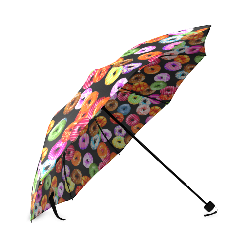 Colorful Yummy DONUTS pattern Foldable Umbrella (Model U01)