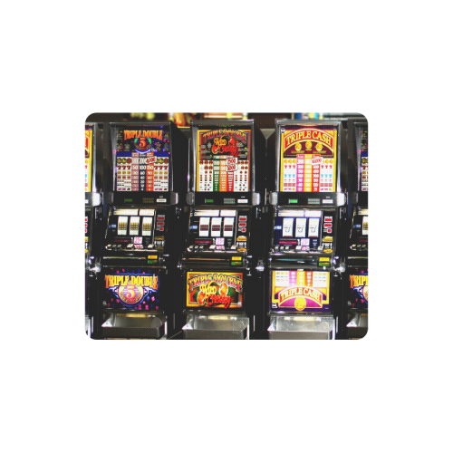 Lucky Slot Machines - Dream Machines Rectangle Mousepad