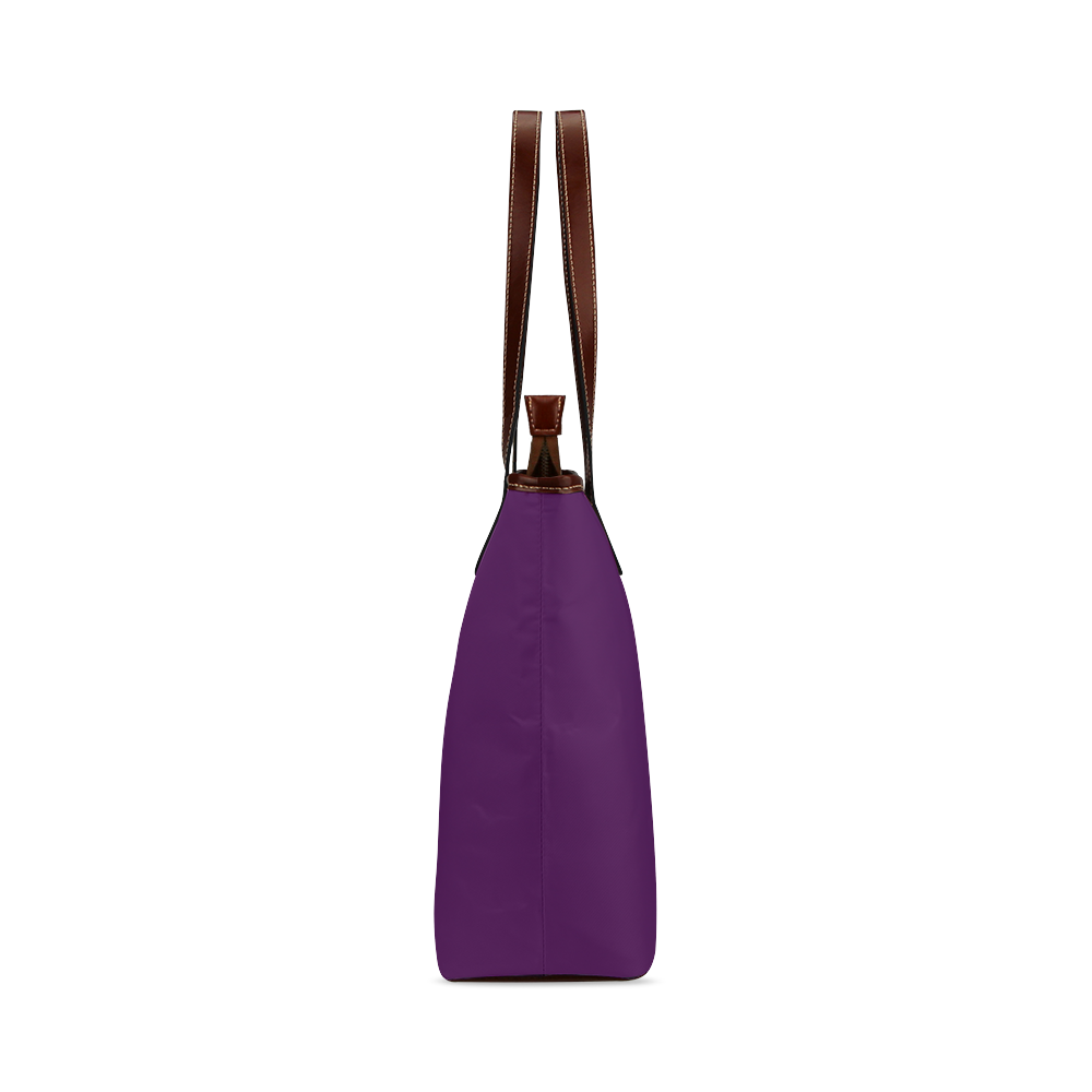 Purple Passion Shoulder Tote Bag (Model 1646)