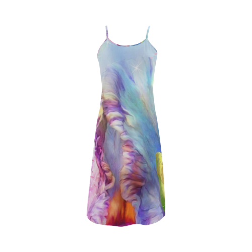 Abstract mystical Alcestis Slip Dress (Model D05)