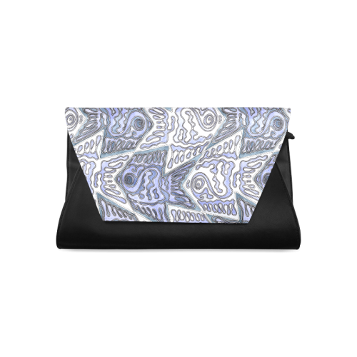 Fish Tessellation Clutch Bag (Model 1630)