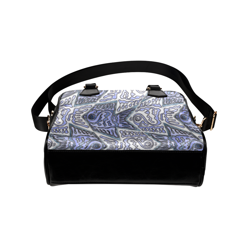 Fish Tessellation Shoulder Handbag (Model 1634)