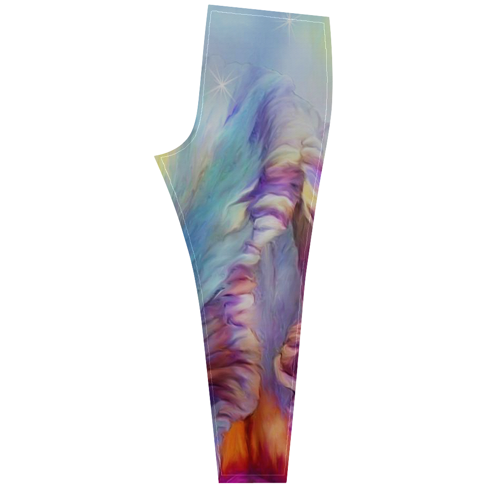 Abstract mystical Cassandra Women's Leggings (Model L01)