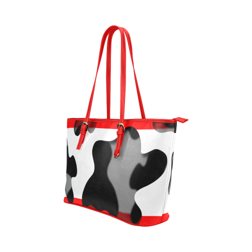 The Flag of Austria Leather Tote Bag/Large (Model 1651)