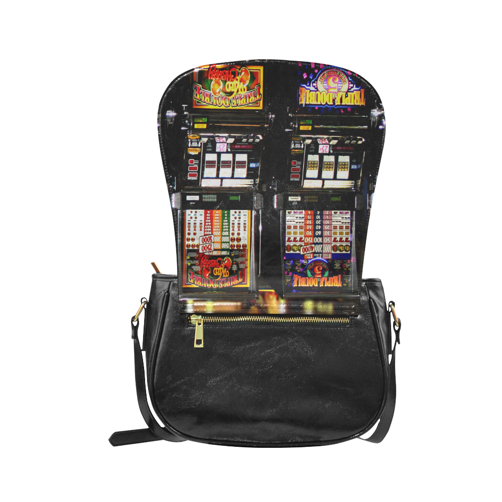 Lucky Slot Machines - Dream Machines Classic Saddle Bag/Small (Model 1648)