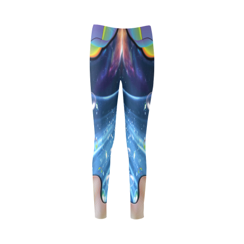 Cocktail bubbles Cassandra Women's Leggings (Model L01)