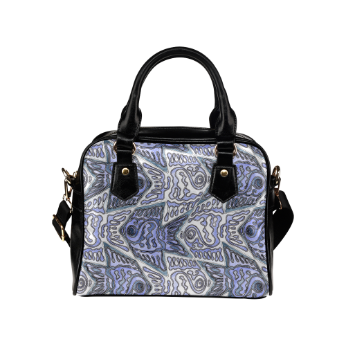 Fish Tessellation Shoulder Handbag (Model 1634)