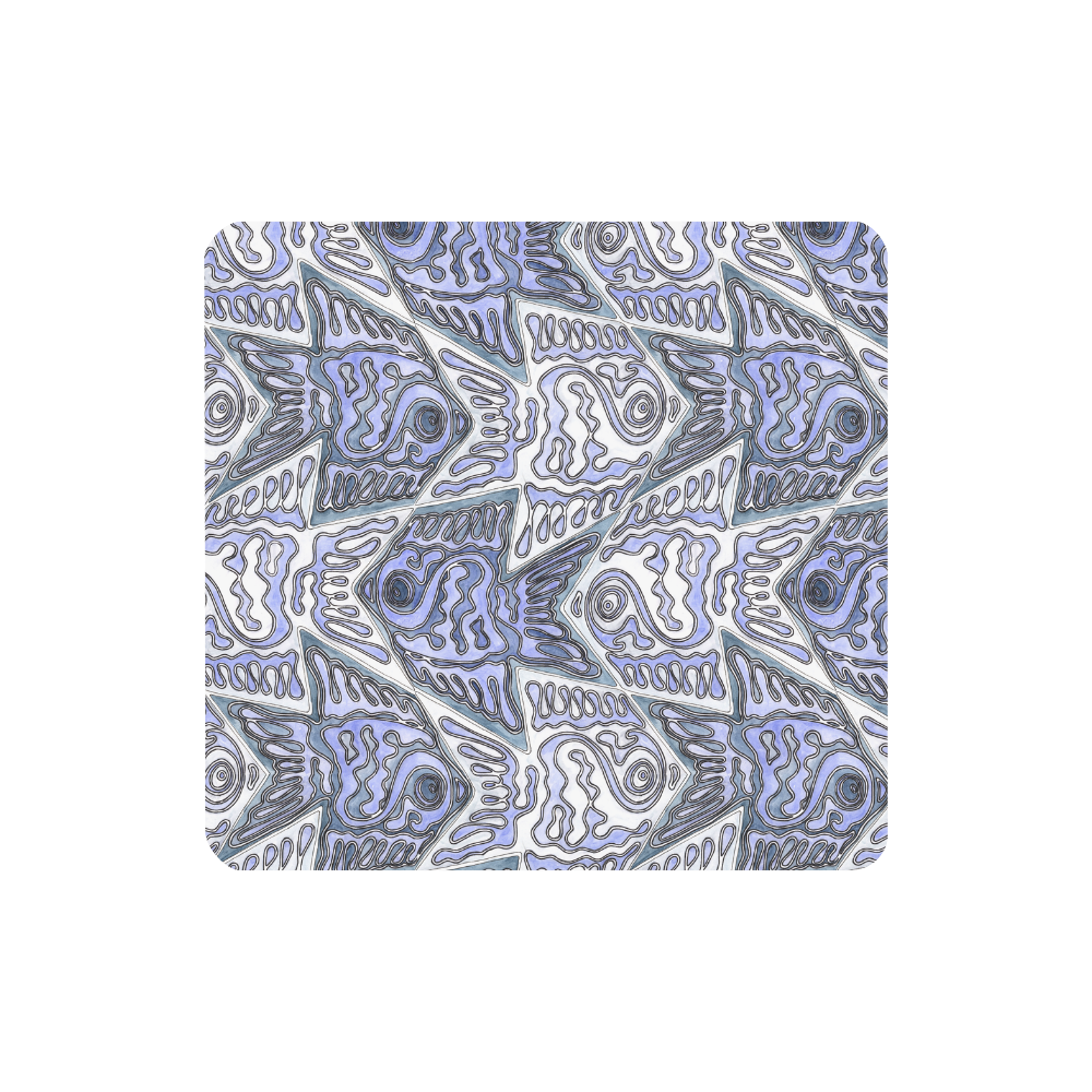 Fish Tessellation Women's Clutch Wallet (Model 1637)