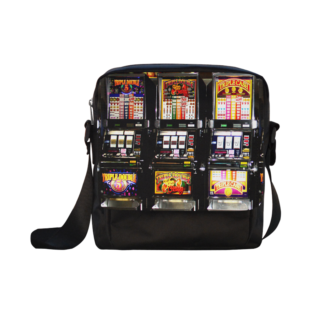 Lucky Slot Machines - Dream Machines Crossbody Nylon Bags (Model 1633)