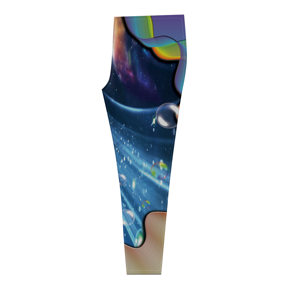 Cocktail bubbles Cassandra Women's Leggings (Model L01)